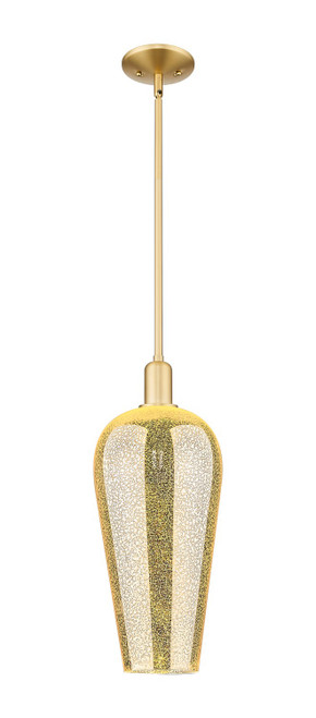 Innovations - 716-1S-SG-G456-8ME - One Light Mini Pendant - Arcadia - Satin Gold