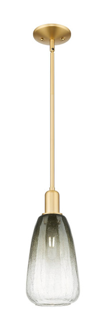 Innovations - 716-1S-SG-G480-6SL - One Light Mini Pendant - Arcadia - Satin Gold