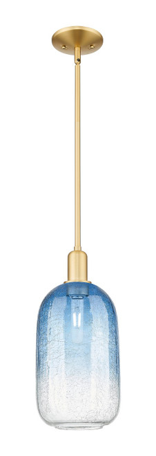Innovations - 716-1S-SG-G482-7SB - One Light Mini Pendant - Arcadia - Satin Gold