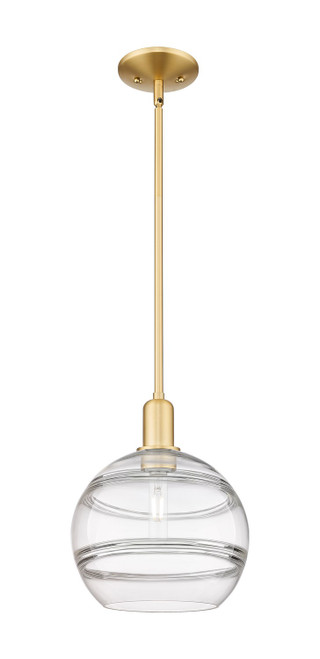Innovations - 716-1S-SG-G556-10CL - One Light Mini Pendant - Arcadia - Satin Gold