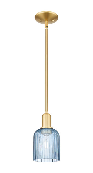 Innovations - 716-1S-SG-G559-5BL - One Light Mini Pendant - Arcadia - Satin Gold