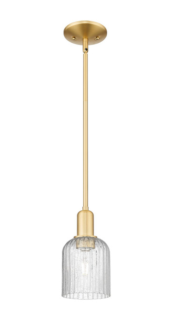 Innovations - 716-1S-SG-G559-5SDY - One Light Mini Pendant - Arcadia - Satin Gold