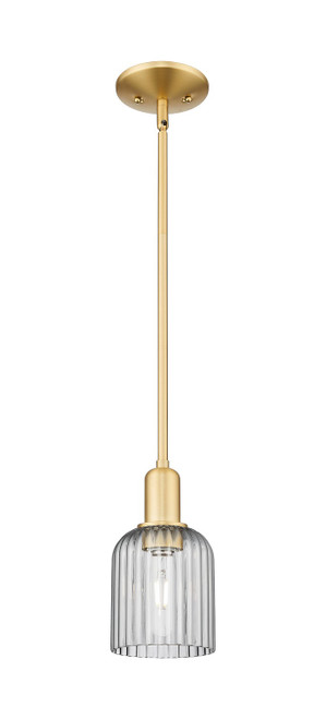 Innovations - 716-1S-SG-G559-5SM - One Light Mini Pendant - Arcadia - Satin Gold