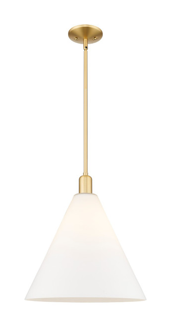Innovations - 716-1S-SG-GBC-161 - One Light Mini Pendant - Arcadia - Satin Gold