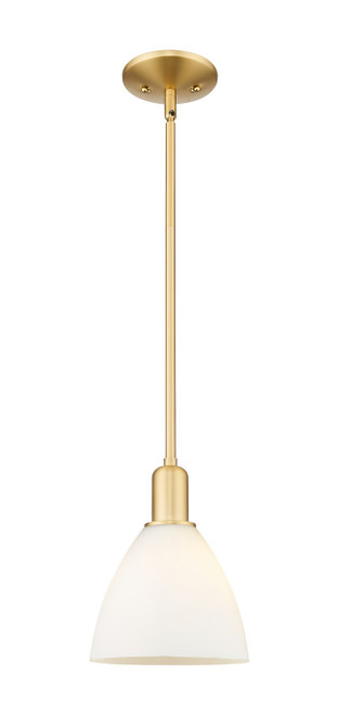 Innovations - 716-1S-SG-GBD-751 - One Light Mini Pendant - Arcadia - Satin Gold