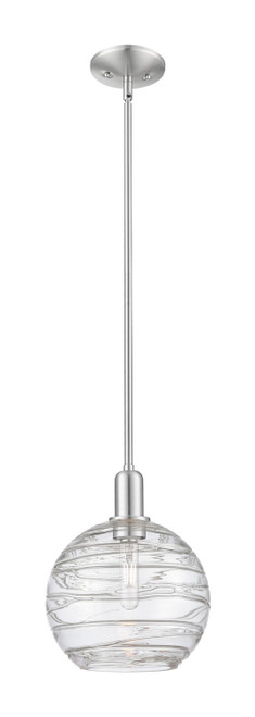 Innovations - 716-1S-SN-G1213-10CL - One Light Mini Pendant - Arcadia - Brushed Satin Nickel