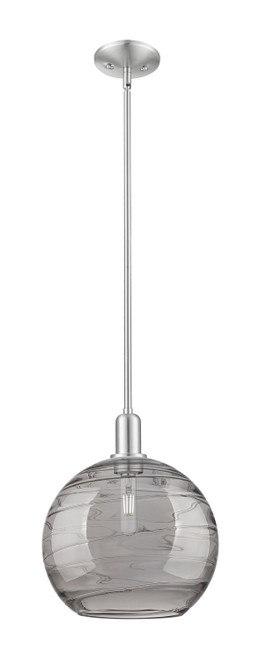 Innovations - 716-1S-SN-G1213-12SM - One Light Mini Pendant - Arcadia - Brushed Satin Nickel