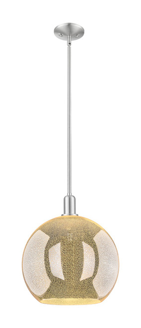 Innovations - 716-1S-SN-G128-14 - One Light Mini Pendant - Arcadia - Brushed Satin Nickel