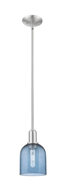 Innovations - 716-1S-SN-G558-6BL - One Light Mini Pendant - Arcadia - Brushed Satin Nickel