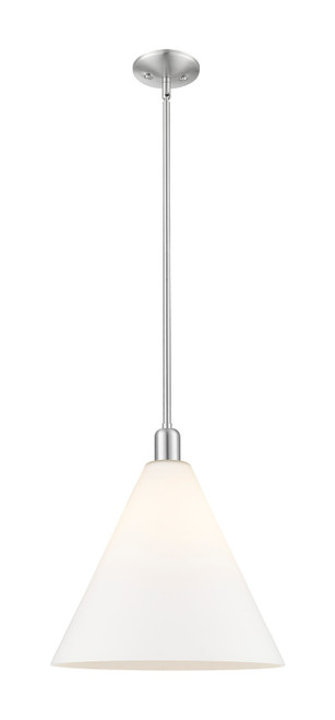 Innovations - 716-1S-SN-GBC-161 - One Light Mini Pendant - Arcadia - Brushed Satin Nickel