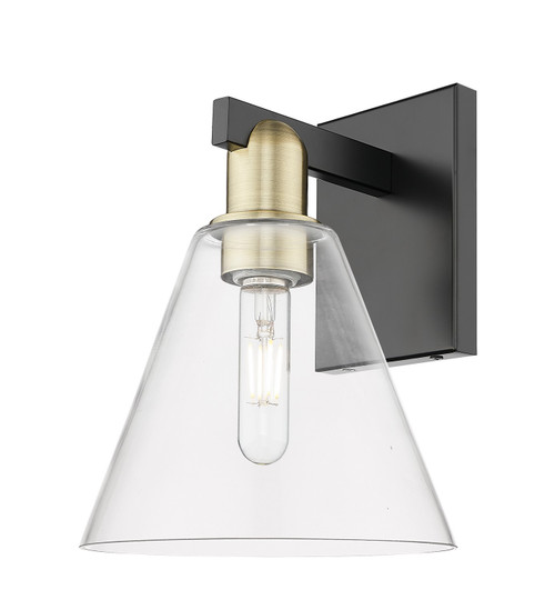 Innovations - 716-1W-BAB-GBC-82 - One Light Wall Sconce - Arcadia - Black Antique Brass