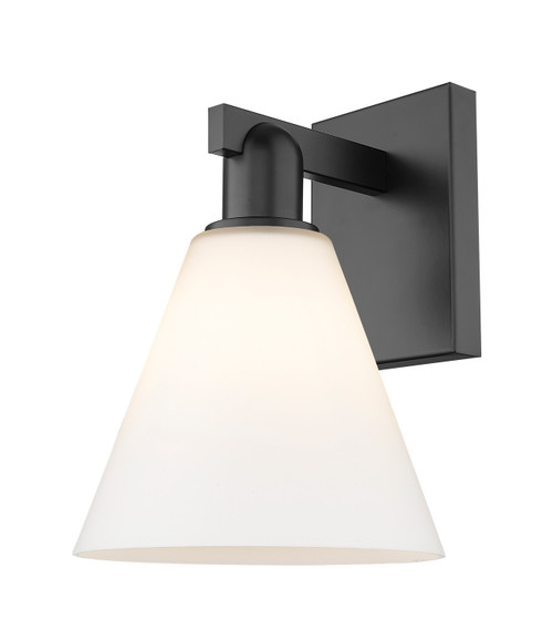 Innovations - 716-1W-BK-GBC-81 - One Light Wall Sconce - Arcadia - Matte Black