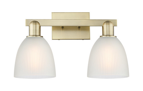 Innovations - 716-2W-AB-G381 - Two Light Bath Vanity - Arcadia - Antique Brass