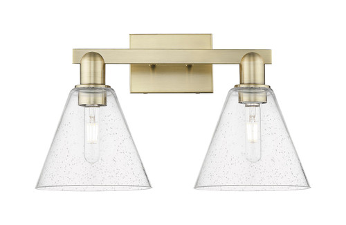 Innovations - 716-2W-AB-GBC-84 - Two Light Bath Vanity - Arcadia - Antique Brass