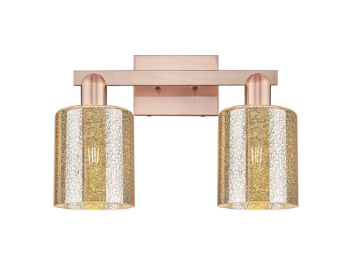 Innovations - 716-2W-AC-G116 - Two Light Bath Vanity - Arcadia - Antique Copper