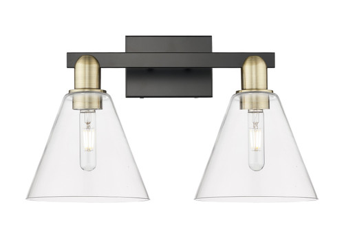 Innovations - 716-2W-BAB-GBC-82 - Two Light Bath Vanity - Arcadia - Black Antique Brass