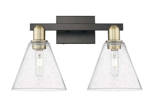 Innovations - 716-2W-BAB-GBC-84 - Two Light Bath Vanity - Arcadia - Black Antique Brass