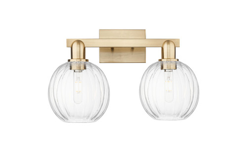Innovations - 716-2W-CB-G458-7CL - Two Light Bath Vanity - Arcadia - Champagne Bronze