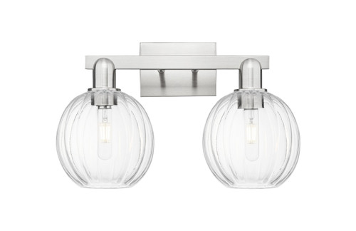 Innovations - 716-2W-SN-G458-7CL - Two Light Bath Vanity - Arcadia - Brushed Satin Nickel