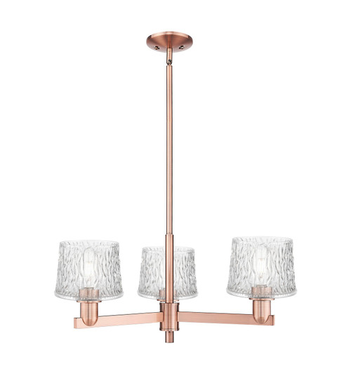 Innovations - 716-3CR-AC-G402 - Three Light Pendant - Arcadia - Antique Copper