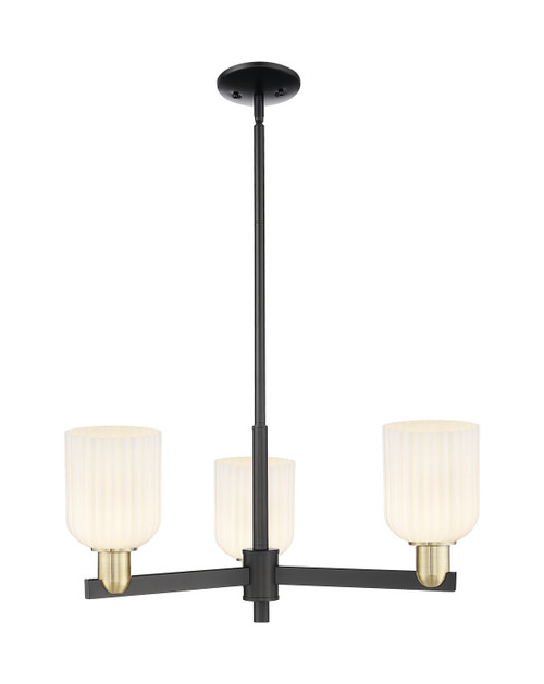 Innovations - 716-3CR-BAB-G559-5GWH - Three Light Pendant - Arcadia - Black Antique Brass