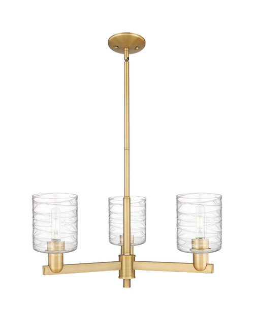 Innovations - 716-3CR-BB-G1113 - Three Light Pendant - Arcadia - Brushed Brass