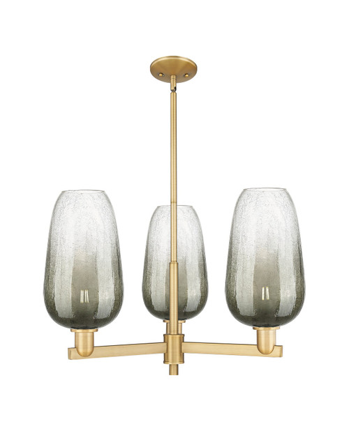 Innovations - 716-3CR-BB-G484-7SL - Three Light Pendant - Arcadia - Brushed Brass