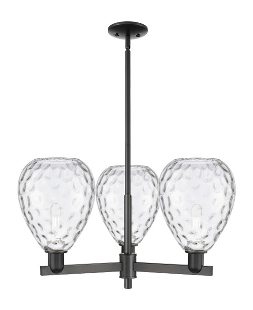 Innovations - 716-3CR-BK-G372 - Three Light Pendant - Arcadia - Matte Black