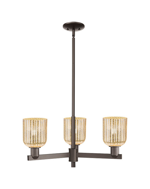 Innovations - 716-3CR-OB-G559-5ME - Three Light Pendant - Arcadia - Oil Rubbed Bronze
