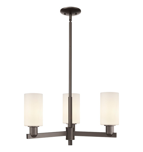 Innovations - 716-3CR-OB-G801 - Three Light Pendant - Arcadia - Oil Rubbed Bronze
