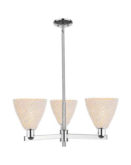 Innovations - 716-3CR-PC-NBD-75-NAT - Three Light Pendant - Arcadia - Polished Chrome