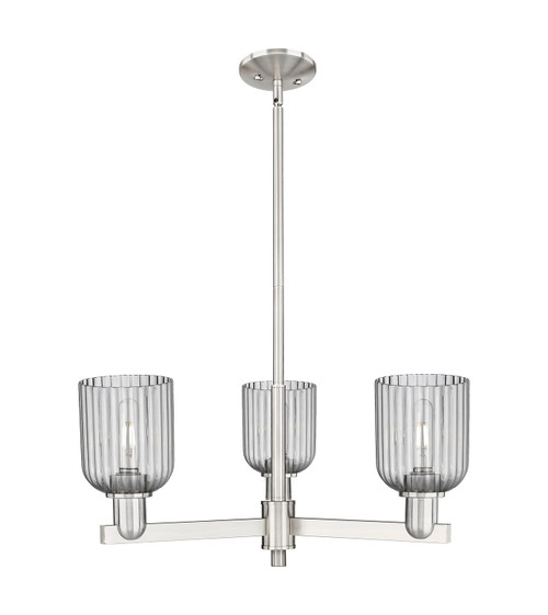 Innovations - 716-3CR-SN-G559-5SM - Three Light Pendant - Arcadia - Satin Nickel