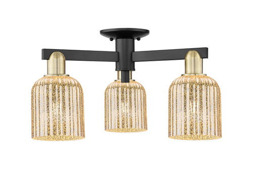 Innovations - 716-3F-BAB-G559-5ME - Three Light Semi-Flush Mount - Arcadia - Black Antique Brass