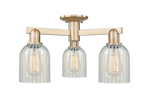 Innovations - 716-3F-CB-G2511 - Three Light Semi-Flush Mount - Arcadia - Champagne Bronze