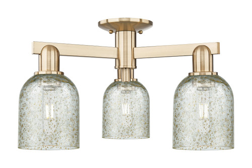 Innovations - 716-3F-CB-G259 - Three Light Semi-Flush Mount - Arcadia - Champagne Bronze
