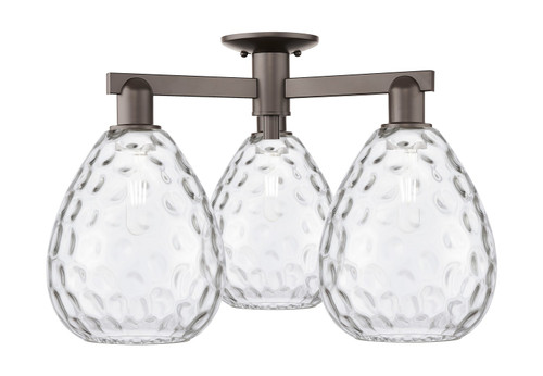 Innovations - 716-3F-OB-G372 - Three Light Semi-Flush Mount - Arcadia - Oil Rubbed Bronze