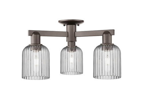 Innovations - 716-3F-OB-G559-5SM - Three Light Semi-Flush Mount - Arcadia - Oil Rubbed Bronze