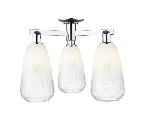 Innovations - 716-3F-PC-G480-6OP - Three Light Semi-Flush Mount - Arcadia - Polished Chrome