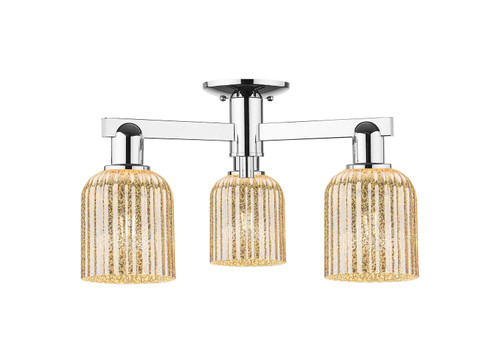Innovations - 716-3F-PC-G559-5ME - Three Light Semi-Flush Mount - Arcadia - Polished Chrome
