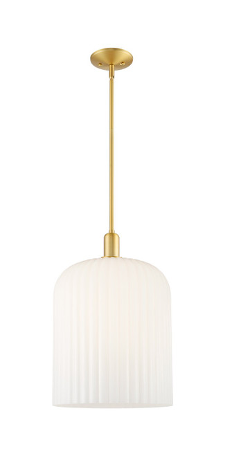 Innovations - 716-3S-SG-G559-12GWH - One Light Mini Pendant - Arcadia - Satin Gold