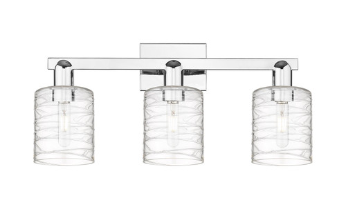 Innovations - 716-3W-PC-G1113 - Three Light Bath Vanity - Arcadia - Polished Chrome
