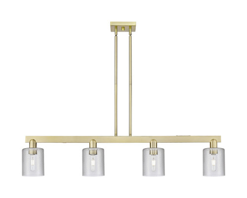 Innovations - 716-4I-AB-G112 - Four Light Island Pendant - Arcadia - Antique Brass