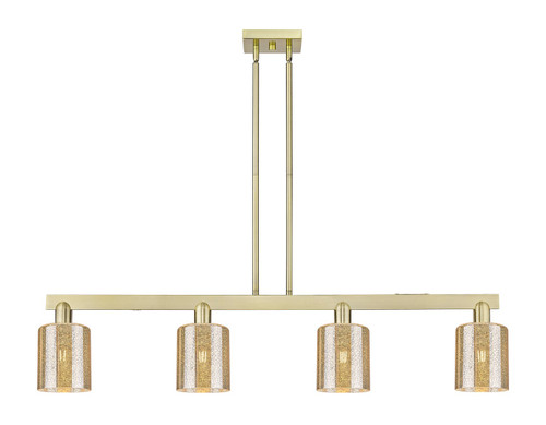 Innovations - 716-4I-AB-G116 - Four Light Island Pendant - Arcadia - Antique Brass
