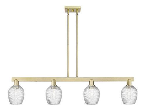 Innovations - 716-4I-AB-G292 - Four Light Island Pendant - Arcadia - Antique Brass
