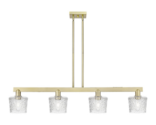 Innovations - 716-4I-AB-G402 - Four Light Island Pendant - Arcadia - Antique Brass