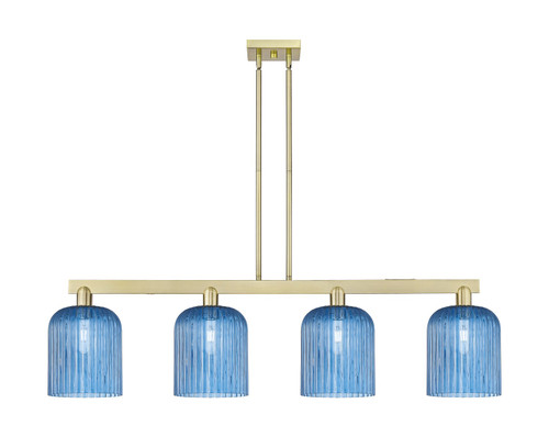 Innovations - 716-4I-AB-G559-8BL - Four Light Island Pendant - Arcadia - Antique Brass