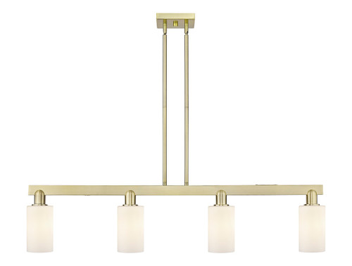 Innovations - 716-4I-AB-G801 - Four Light Island Pendant - Arcadia - Antique Brass