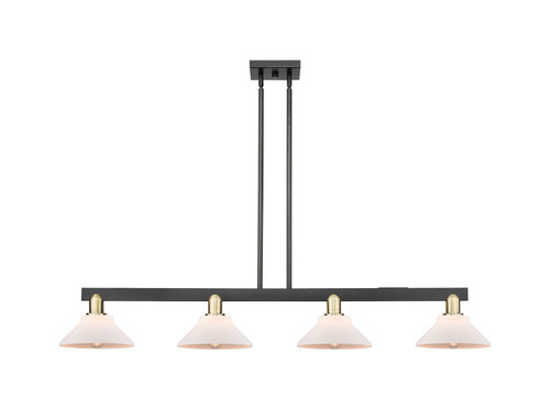 Innovations - 716-4I-BAB-G131 - Four Light Island Pendant - Arcadia - Black Antique Brass