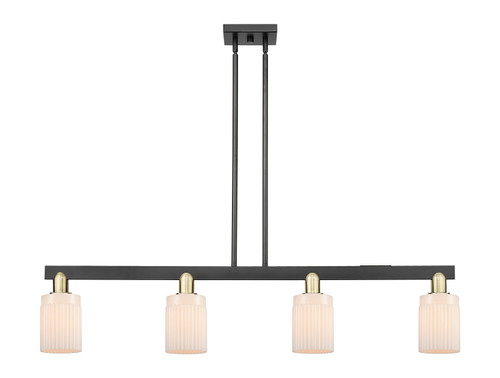 Innovations - 716-4I-BAB-G341 - Four Light Island Pendant - Arcadia - Black Antique Brass