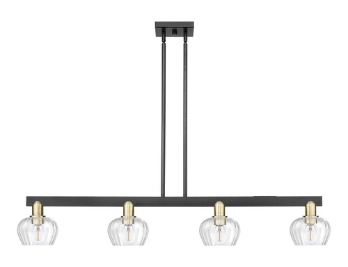 Innovations - 716-4I-BAB-G92 - Four Light Island Pendant - Arcadia - Black Antique Brass